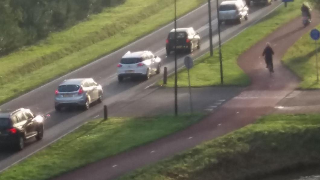 Verkeer op de Baronieweg in IJsselstein