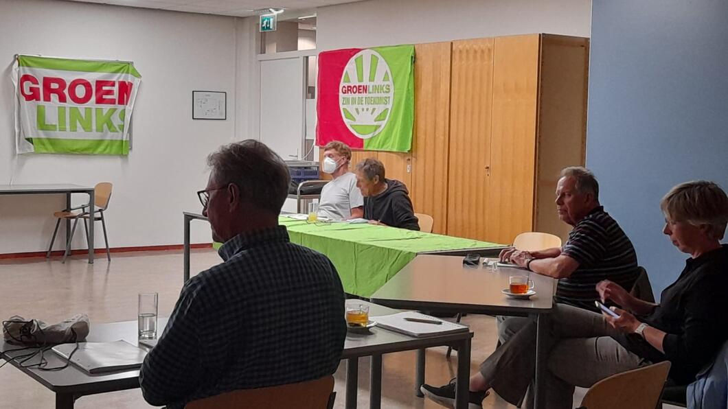 Deelnemers thema-avond GroenLinks