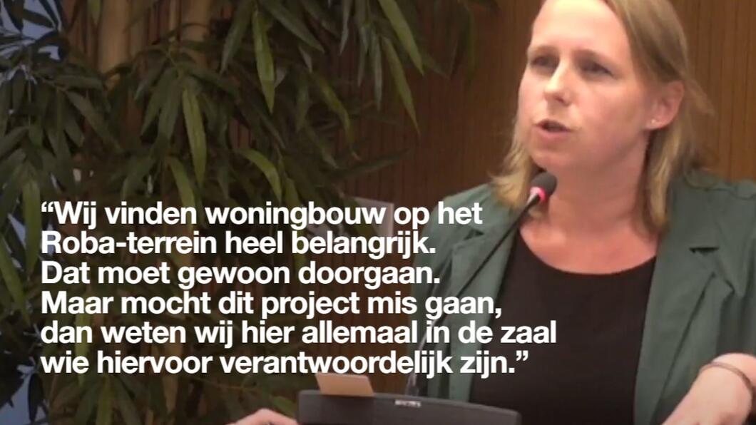 Sanne de Bruijne aan het woord in raadsvergadering van 13 juni