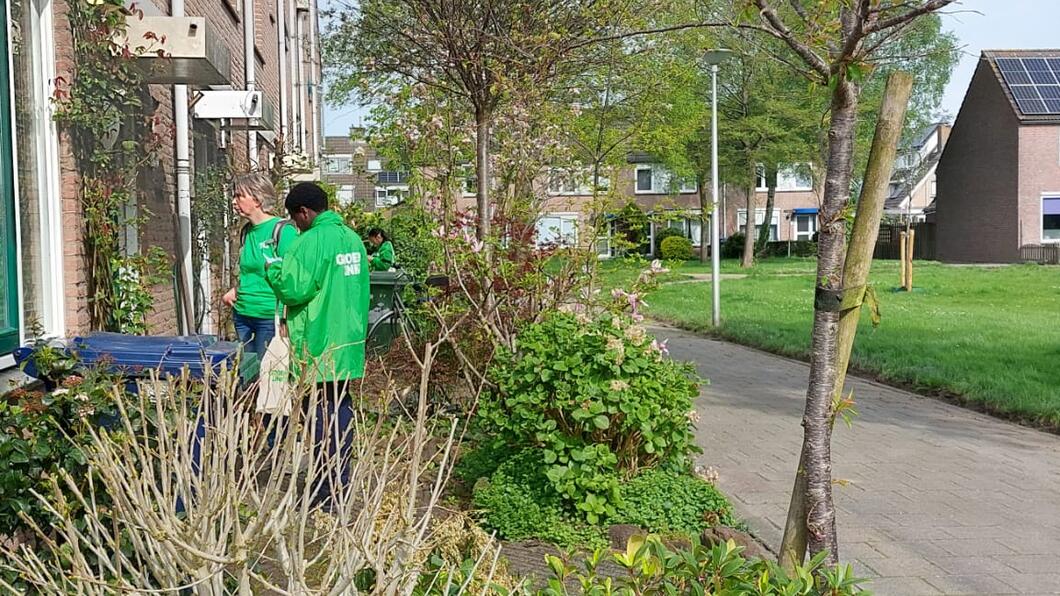 GroenLinks aan het huis-aan-huizen